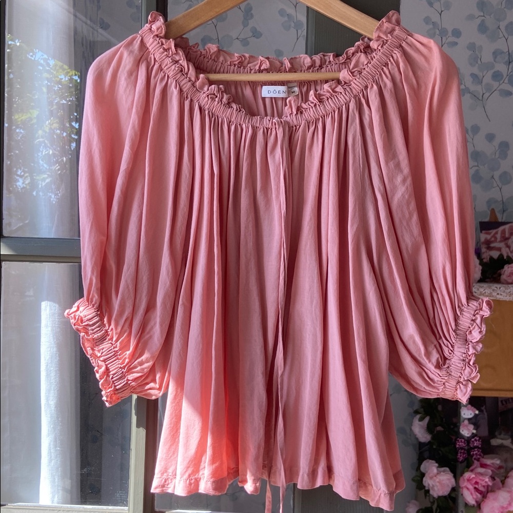 DOEN Shore Top in Petal Size Medium NWOT